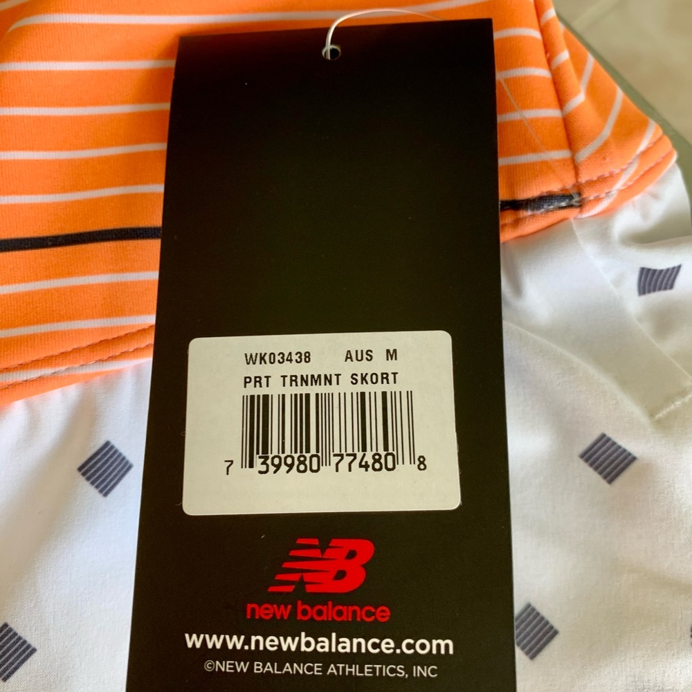 New Balance Tennis, Golf, Pickle Ball Skirt/Skort. Size Medium. New with Tags - Picture 8 of 9